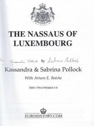 THE NASSAUS OF LUXEMBOURG.