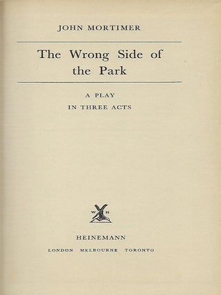 THE WRONG SIDE OF THE PARK