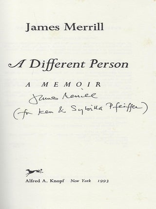 A DIFFERENT PERSON: A MEMOIR