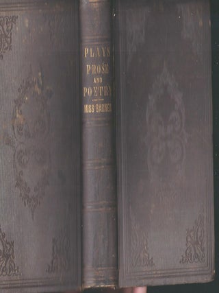 PLAYS PROSE AND POETRY