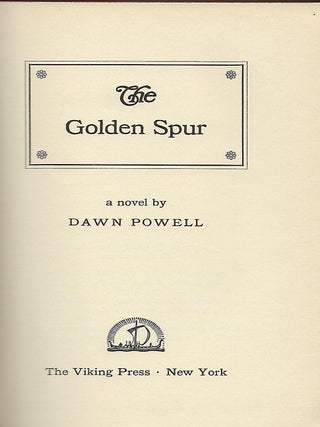 THE GOLDEN SPUR.