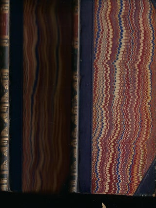 THE POETICAL WORKS OF JOHN MILTON. IN TWO LEATHER-BOUND VOLUMES.