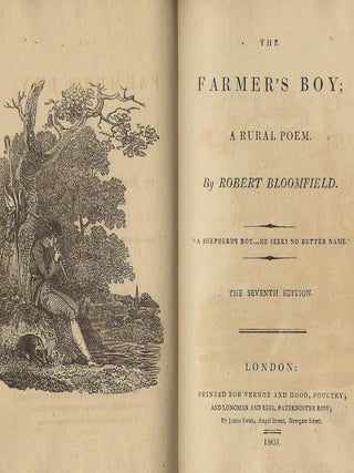 Item #58516 THE FARMER'S BOY; A RURAL POEM. With RURAL TALES, BALLADS, AND SONGS. Robert BLOOMFIELD