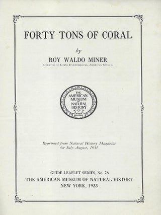 FORTY TONS OF CORAL
