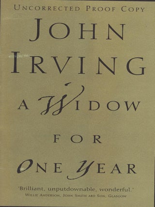 A WIDOW FOR ONE YEAR