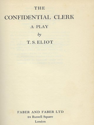 THE CONFIDENTIAL CLERK