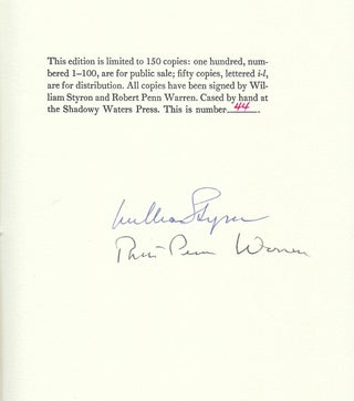 ADMIRAL ROBERT PENN WARREN AND THE SNOWS OF WINTER