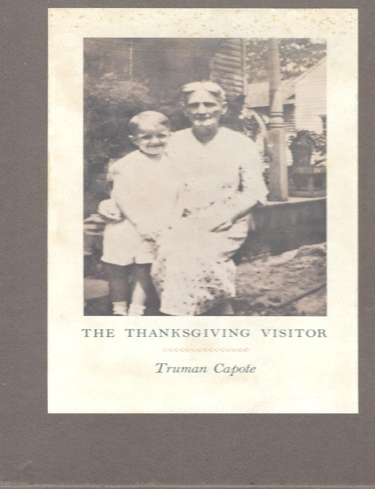 Item #58601 THE THANKSGIVING VISITOR. Truman CAPOTE.