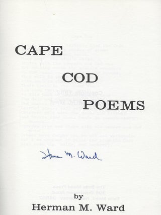 CAPE COD POEMS