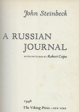 A RUSSIAN JOURNAL
