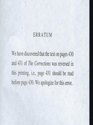 THE CORRECTIONS