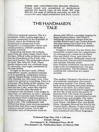 THE HANDMAID'S TALE.