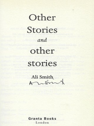 OTHER STORIES AND OTHER STORIES.