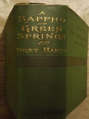 A SAPPHO OF GREEN SPRINGS