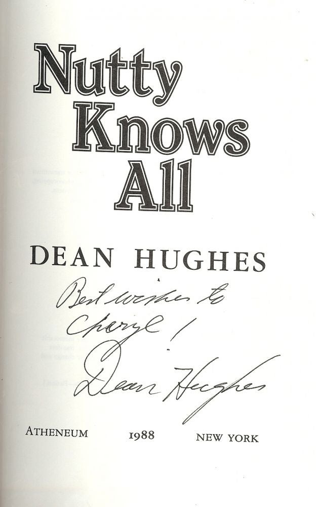 Item #696 NUTTY KNOWS ALL. Dean HUGHES.