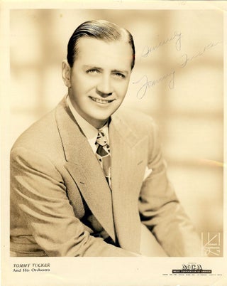 Item #791 SIGNED PHOTOGRAPH. Tommy TUCKER