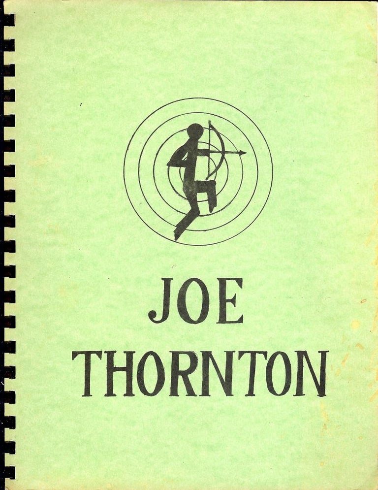 Item #891 JOE THORNTON. Martin COCHRAN.